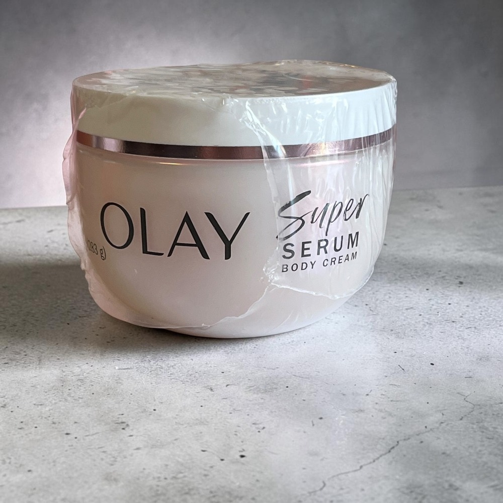 Olay Super Serum Body Cream 10oz Anti-Aging Niacinamide Vitamin C Moisturizer